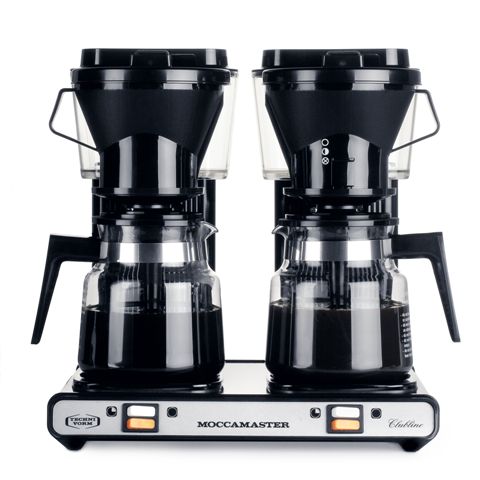 Kaffetrakter Moccamaster Dobbel svart KB-744