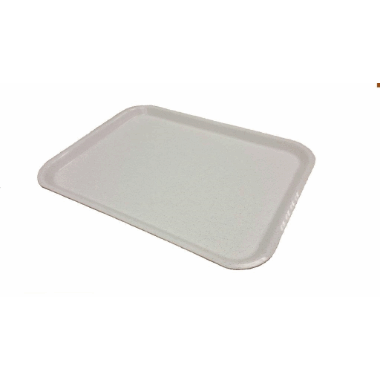 Serveringsbrett plast 43x33cm, Granittfarge