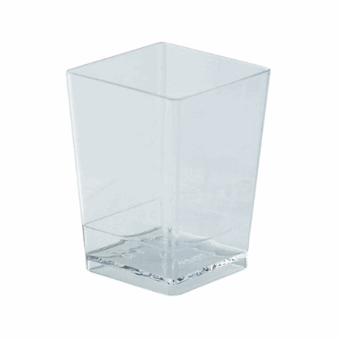 Beger kube 120ml 5x5x7cm TakeAway transp. a100stk.