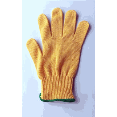 Kuttsikker vernehanske Gul-L / Cut Resistant glove