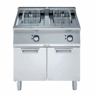 Frityr 2x14 lit 80cm 700XP Electrolux 230V-17,4kW-3 fas